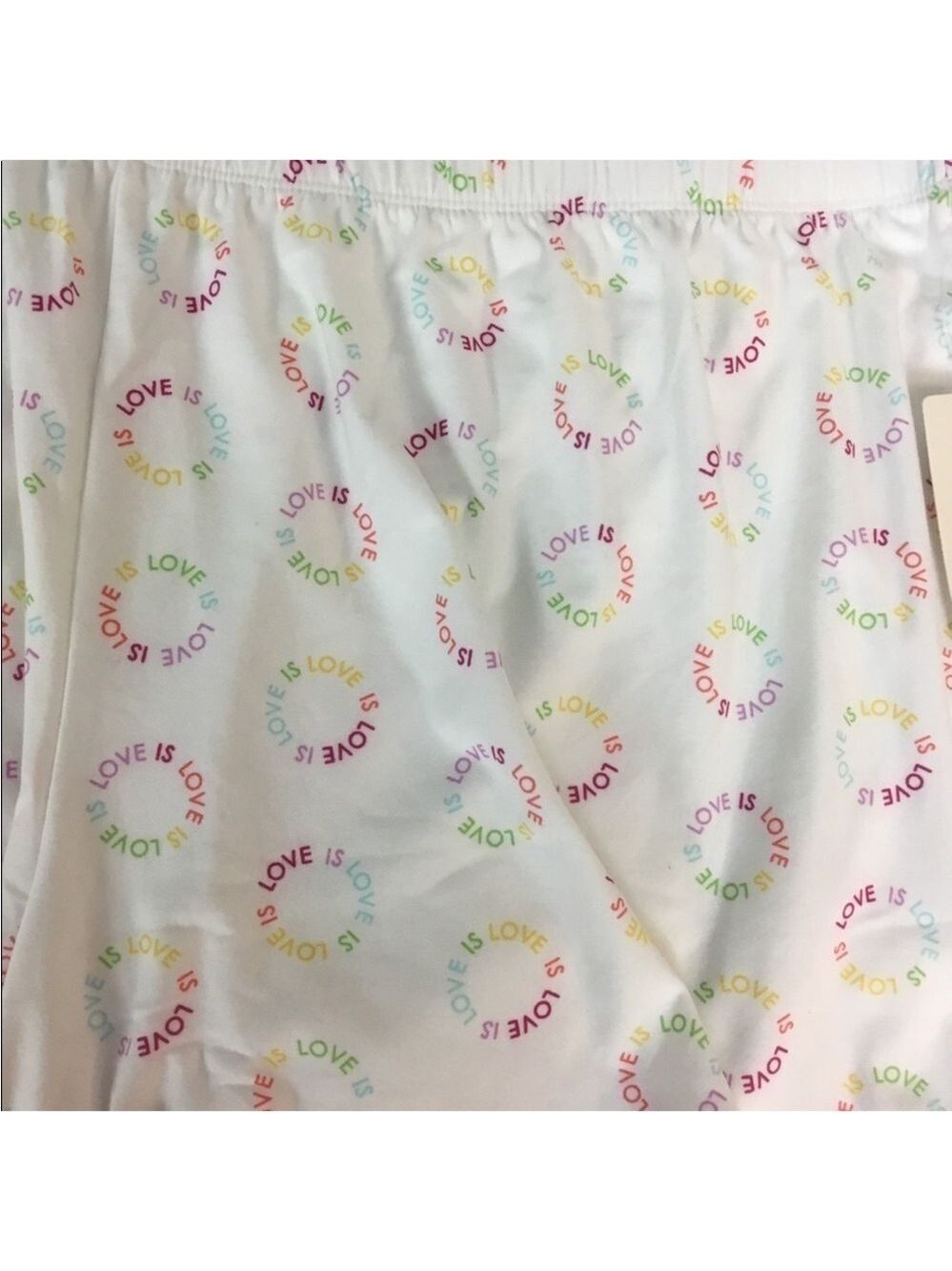 Kohl’s 2-Pack Sleep Shorts – Love Print & Plaid – Size 3X – Pajama Shorts - Picture 6 of 14